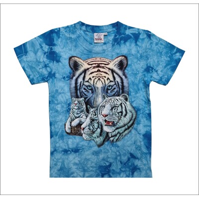 Tričko bílý tygr